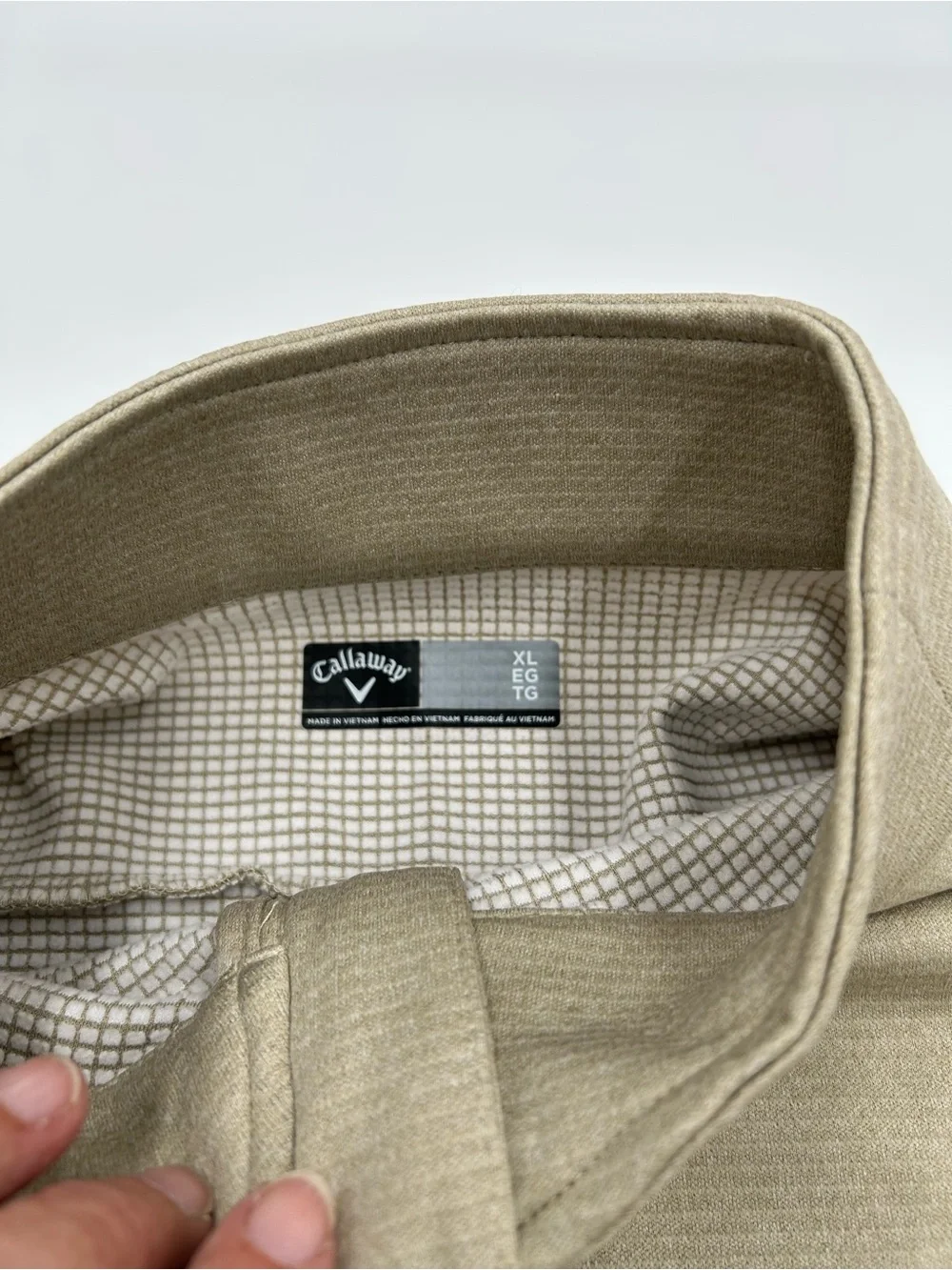 Callaway half zip